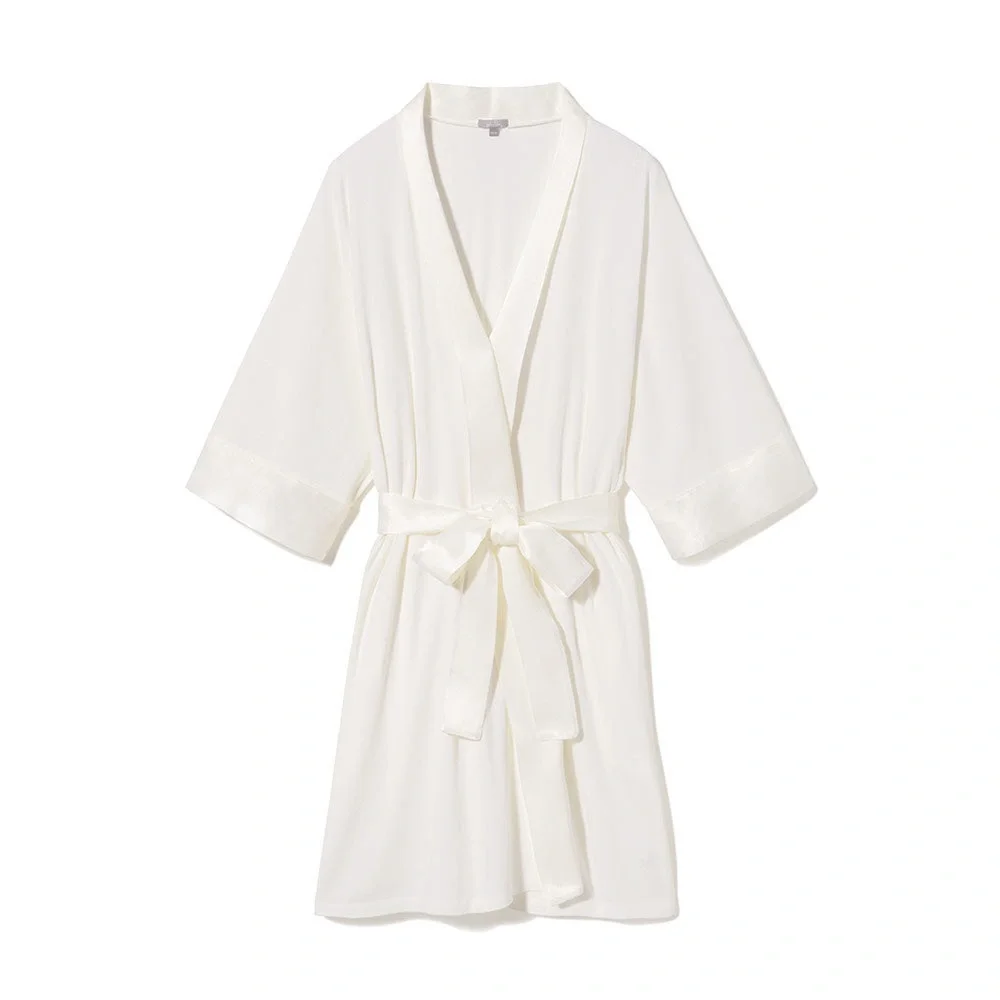 Pj Harlow Shala pearl Satin Robe - Picture 1 of 1